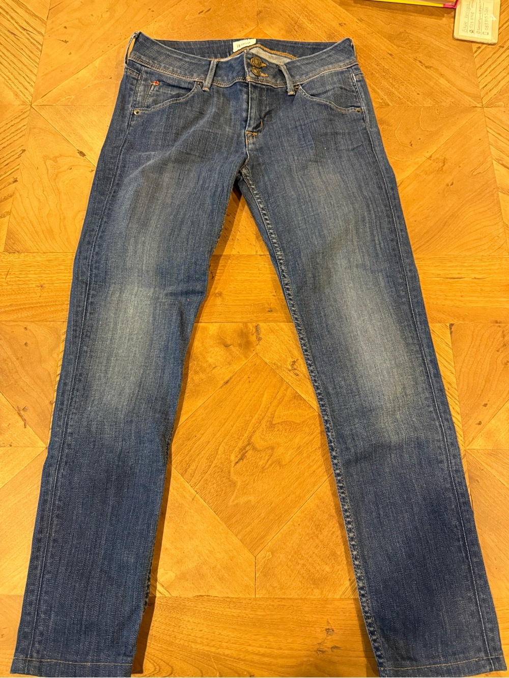 Hudson Jeans Women’s Slim Straight Jeans - Dark Blue Wash